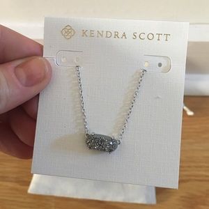 KENDRA SCOTT PAVE COVERED BEAN NECKLACE - BNWT!